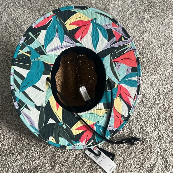 Quiksilver Beach Hat Floral NWT - Picture 2 of 4